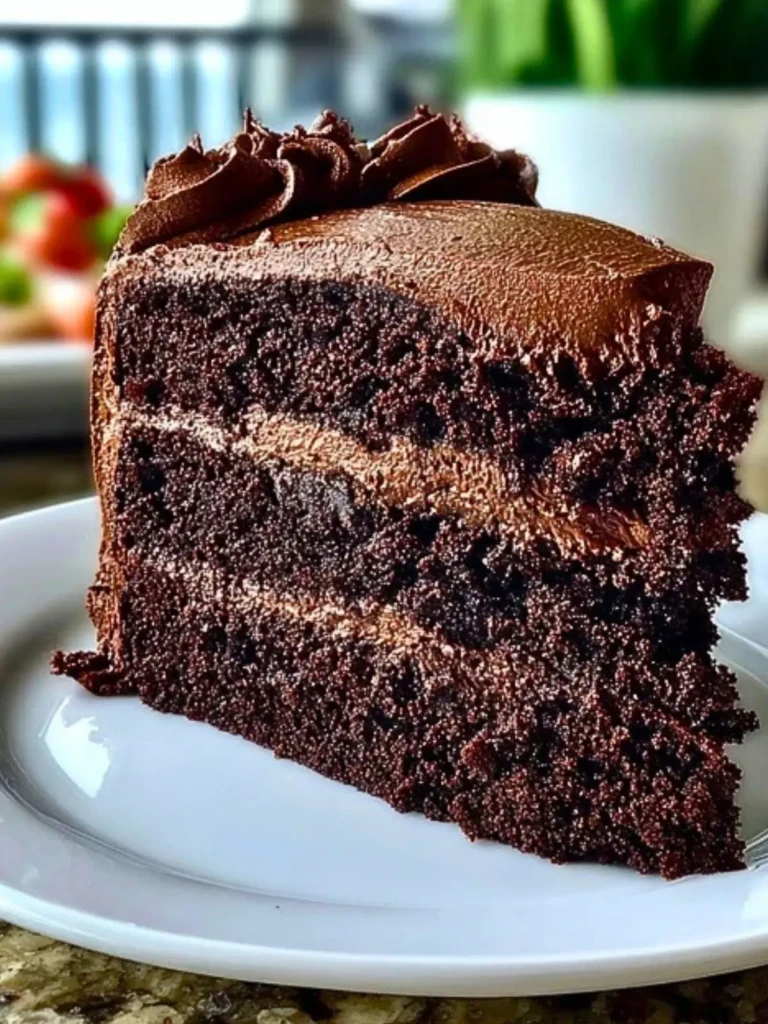 Delicious Chocolate Buttermilk Cake (1)