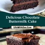 Delicious Chocolate Buttermilk Cake (2)