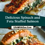 Delicious Spinach and Feta Stuffed Salmon (2)