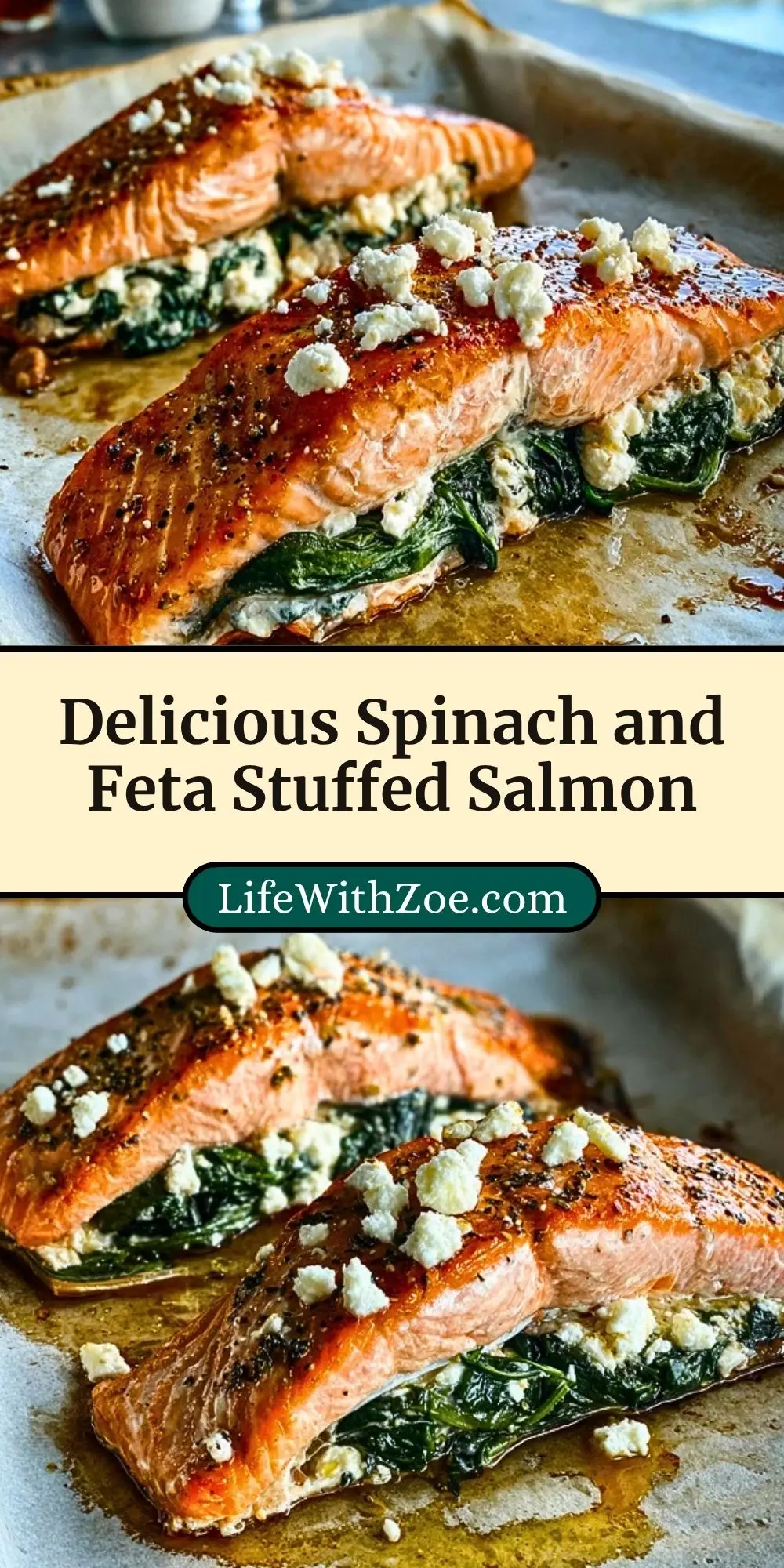 Delicious Spinach and Feta Stuffed Salmon (3)