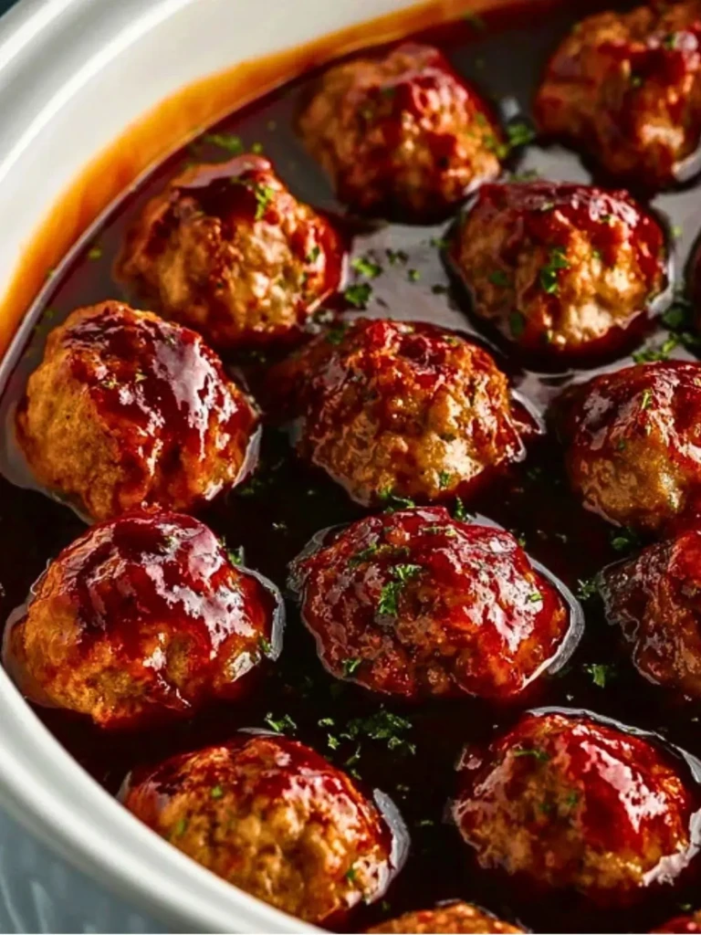 Easy Crockpot Meatballs (1)