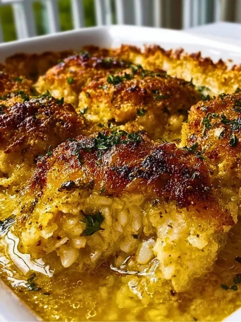 Easy Onion Soup Chicken Bake (1)