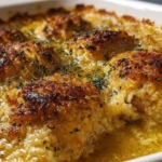 Easy Onion Soup Chicken Bake