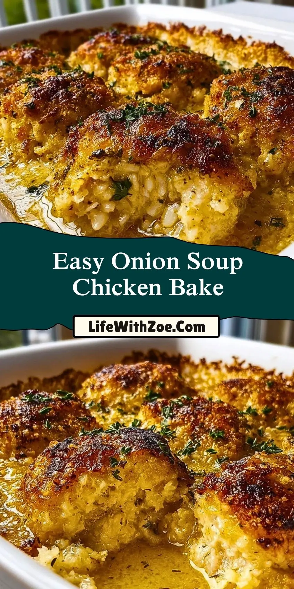 Easy Onion Soup Chicken Bake (2)