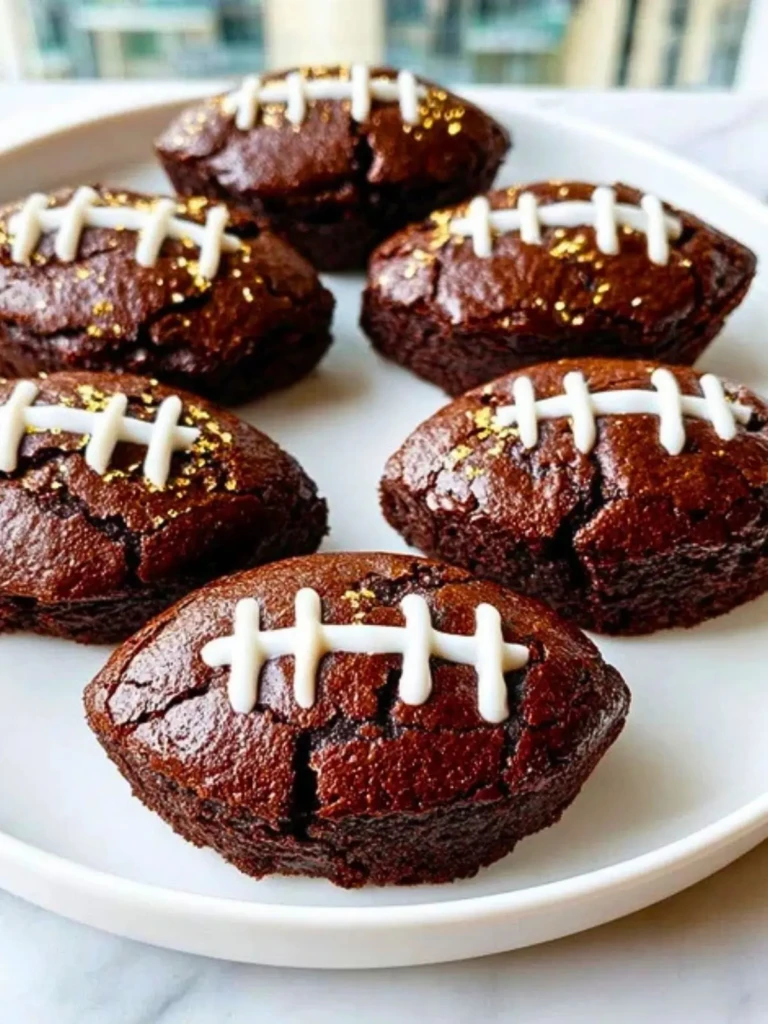 Fudgy Football Brownies (1)
