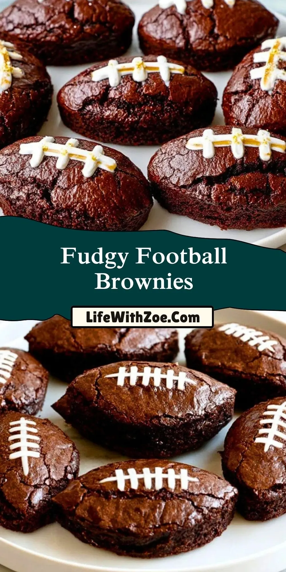 Fudgy Football Brownies (2)
