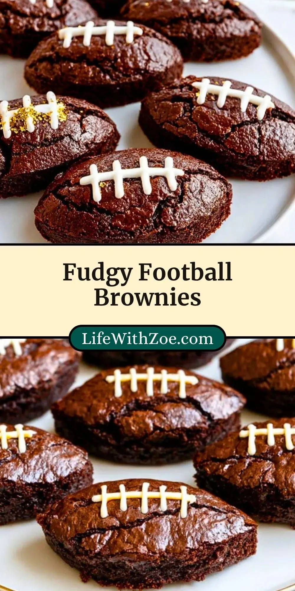 Fudgy Football Brownies (3)