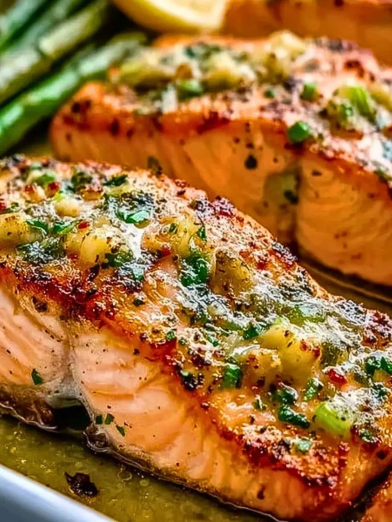 Garlic Butter Baked Salmon (1)