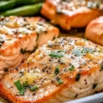 Garlic Butter Baked Salmon