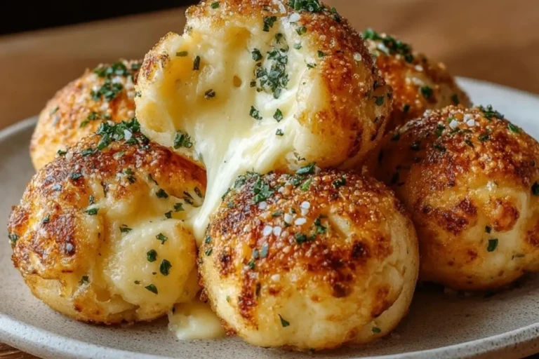 Garlic Butter Cheese Bombs