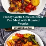 Honey Garlic Chicken Sheet Pan Meal with Roasted Veggies (2)