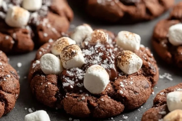 Hot Chocolate Cookies