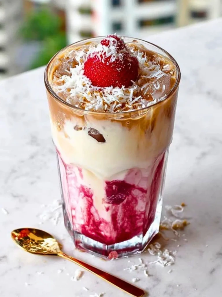 Iced White Chocolate Strawberry Latte (1)