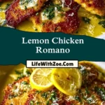 Lemon Chicken Romano (2)