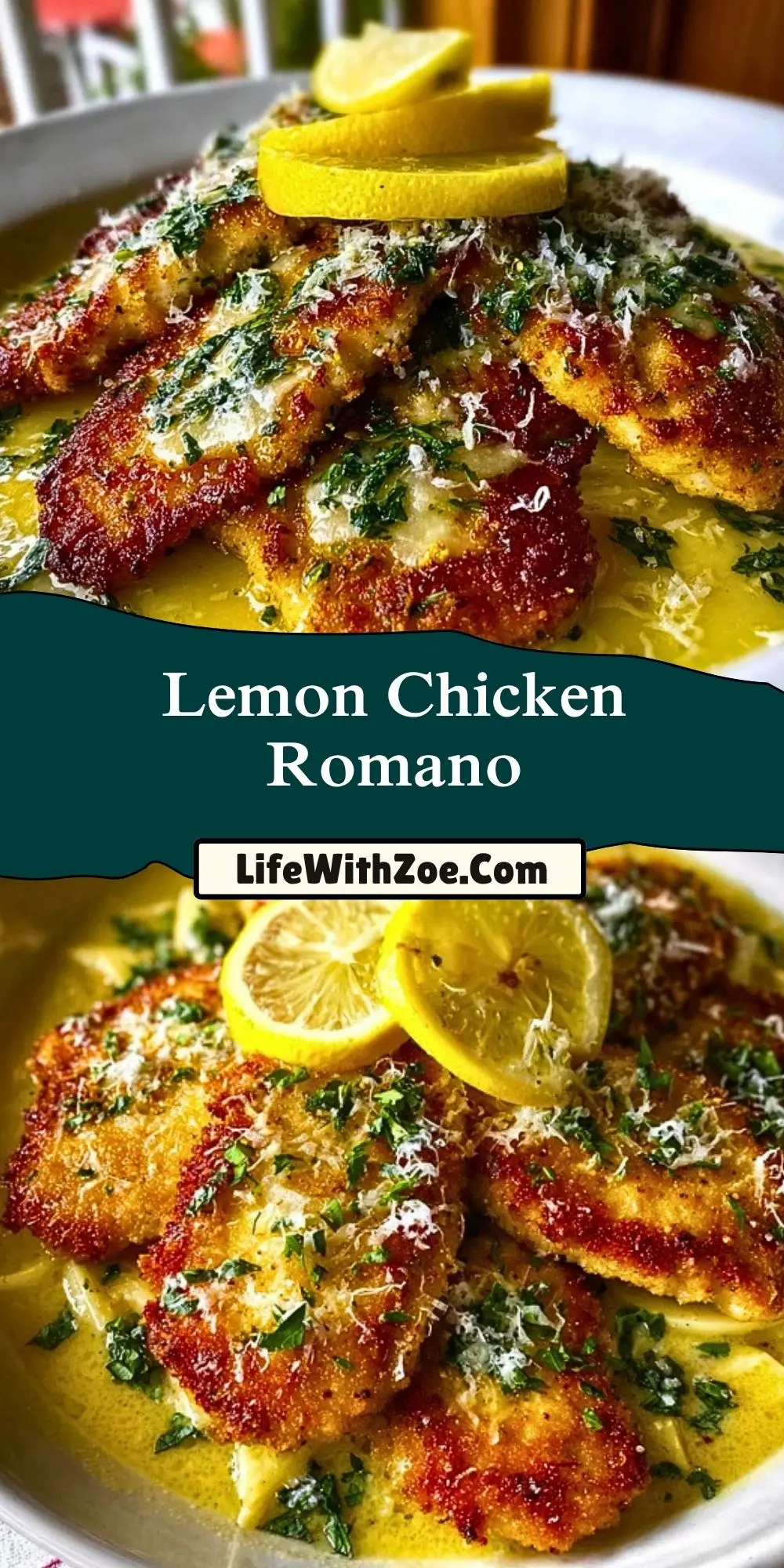 Lemon Chicken Romano (2)