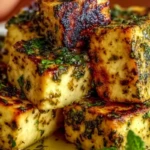 Lemon Herb Baked Tofu