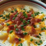 Loaded Potato Cheese Soup