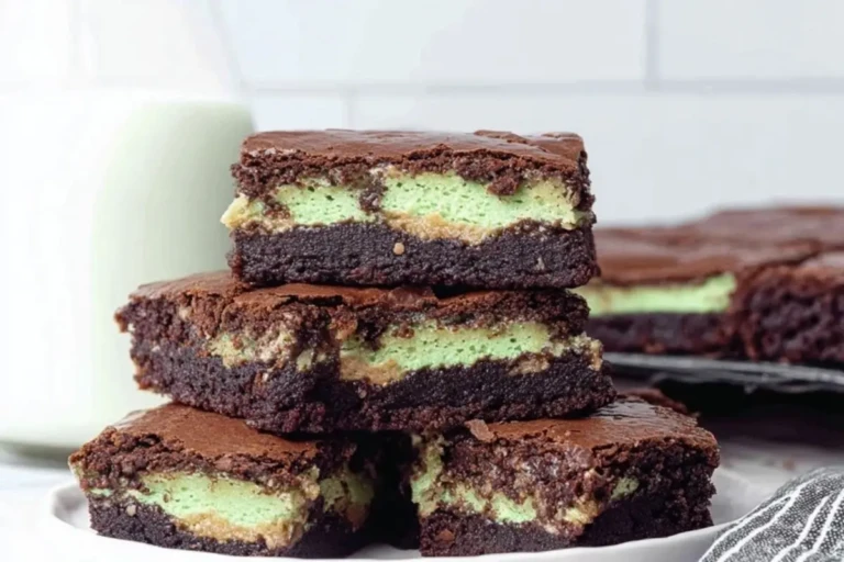 Mint Aero Brownies