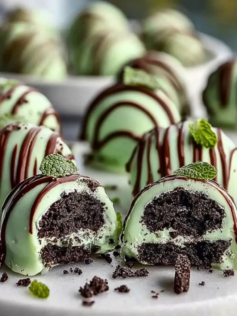 Mint Oreo Truffles (1)