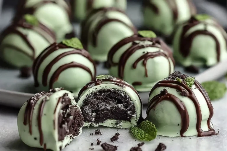 Mint Oreo Truffles