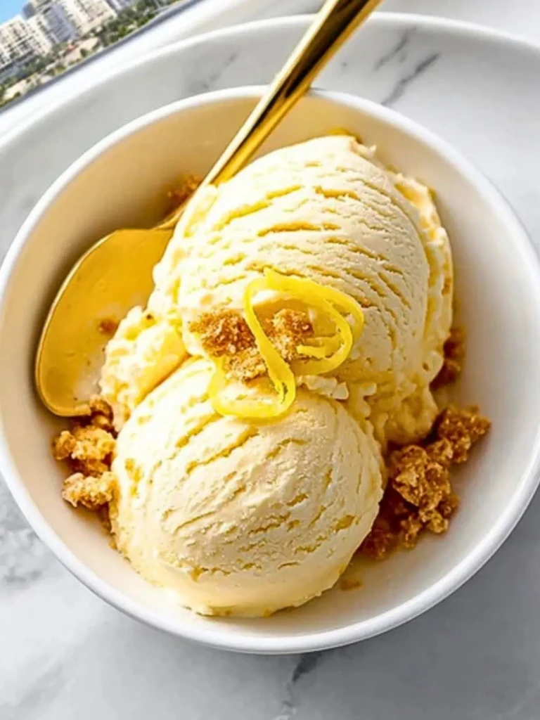 Ninja Creami Lemon Cheesecake Protein Ice Cream (1)