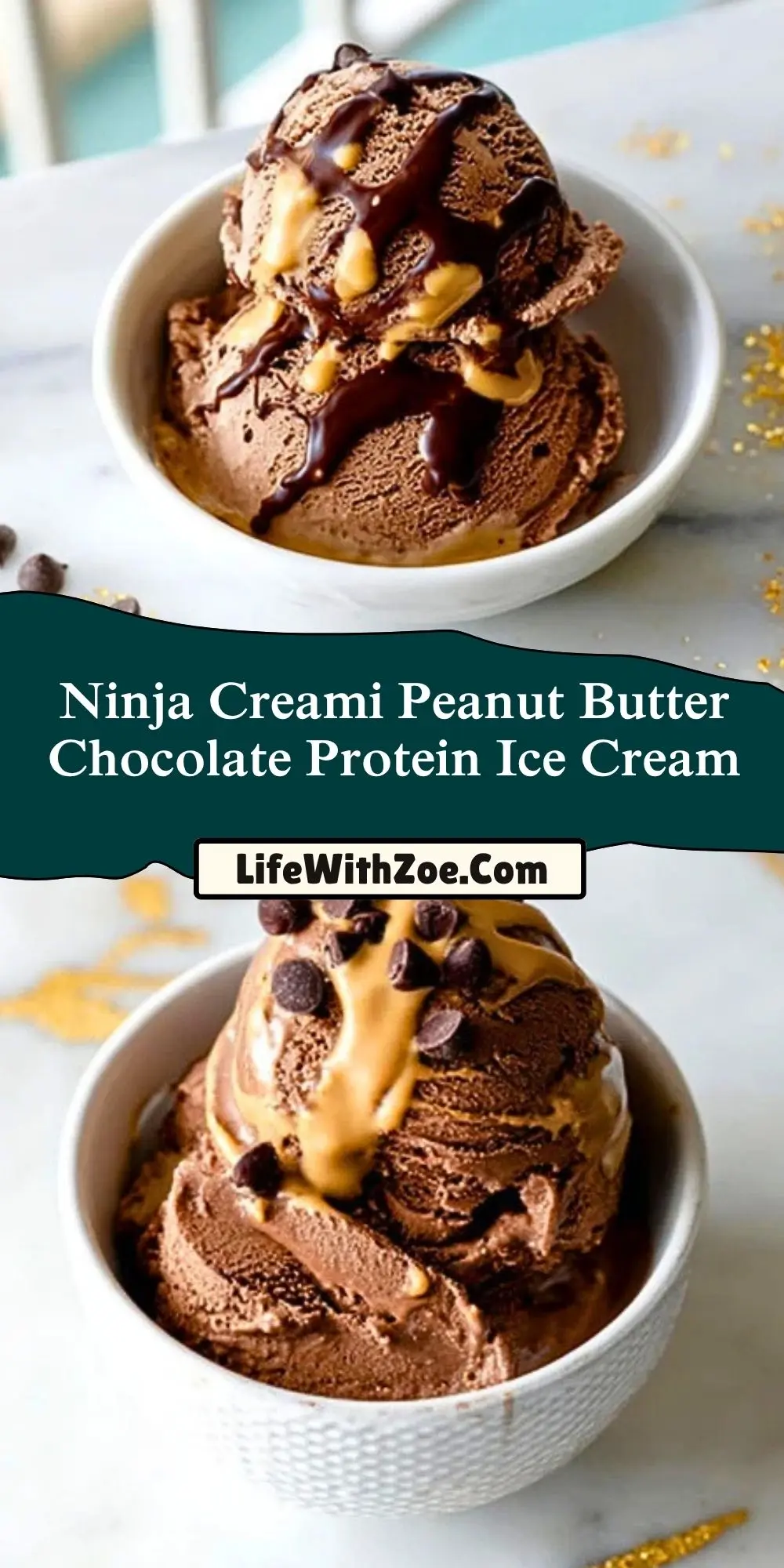 Ninja Creami Peanut Butter Chocolate Protein Ice Cream (2)