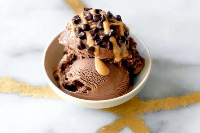 Ninja Creami Peanut Butter Chocolate Protein Ice Cream