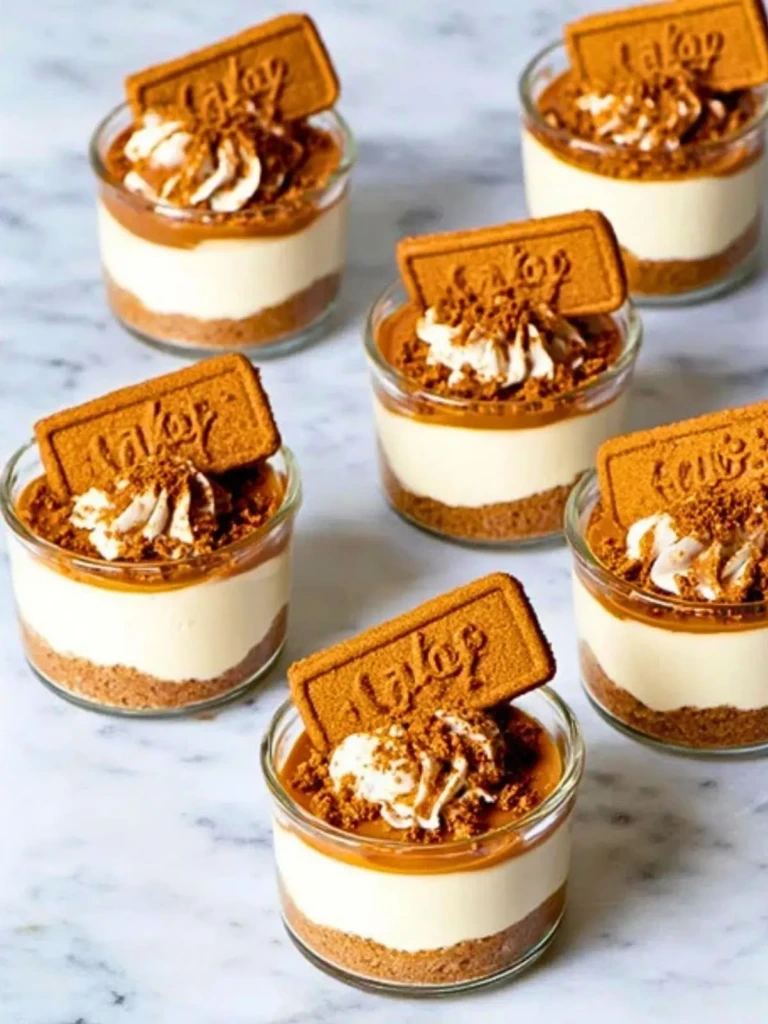 No-Bake Biscoff Cheesecake Cups (1)