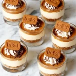No-Bake Biscoff Cheesecake Cups