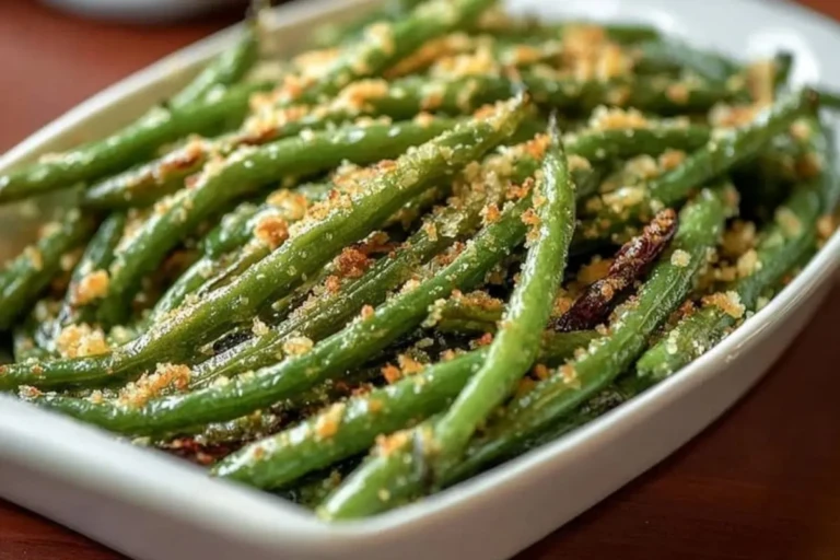 Parmesan Roasted Green Beans