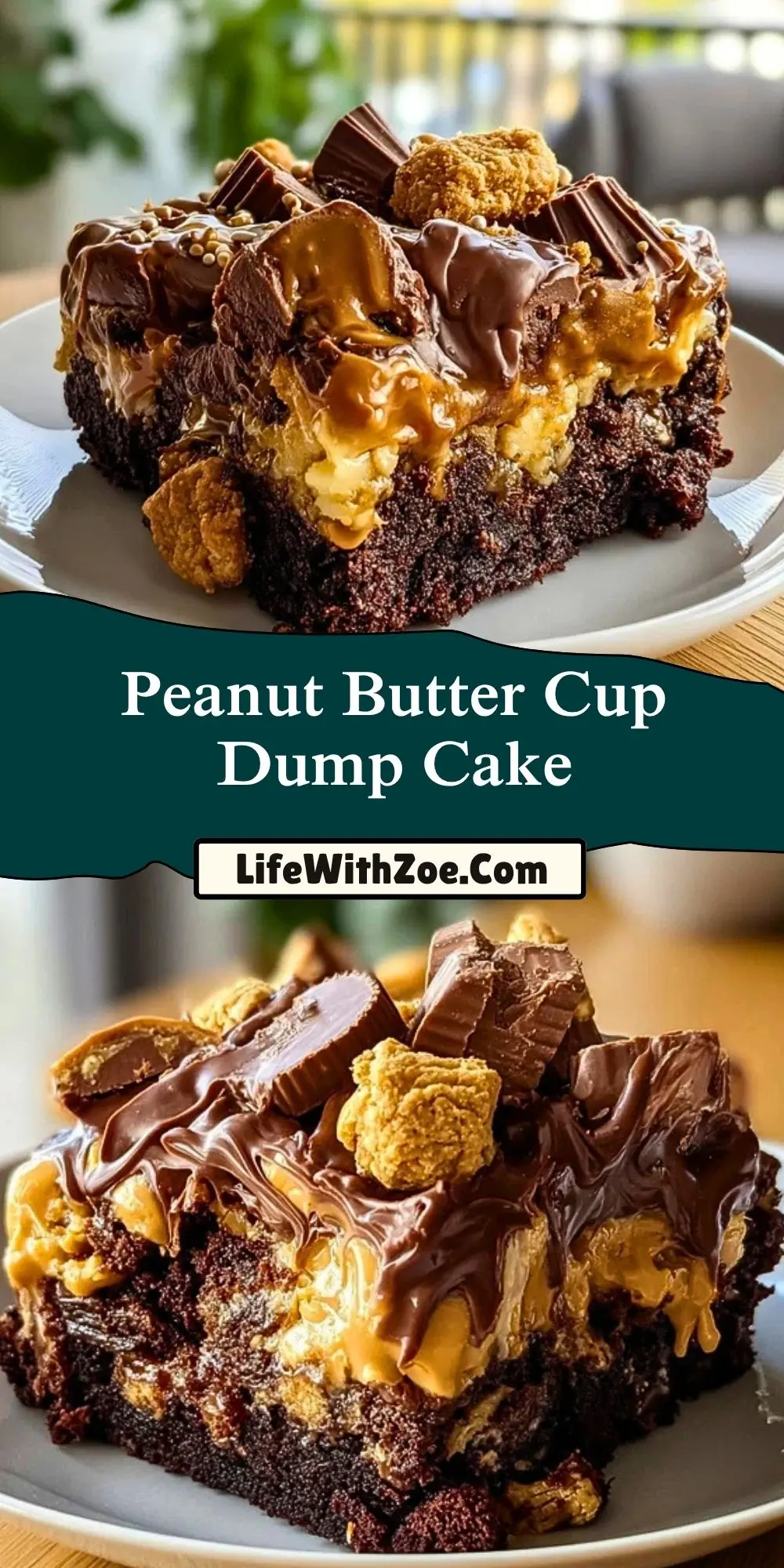 Peanut Butter Cup Dump Cake (2)