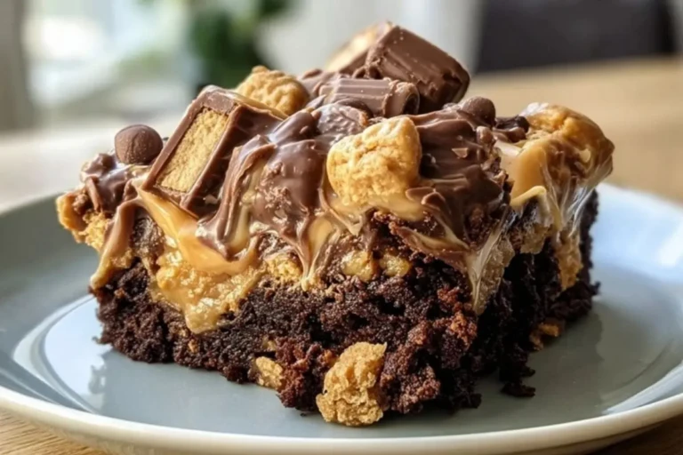 Peanut Butter Cup Dump Cake