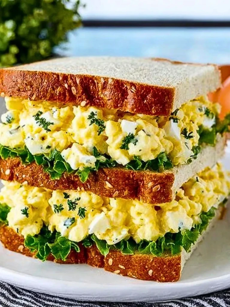 Quick 10-Minute Egg Salad Sandwich (1)