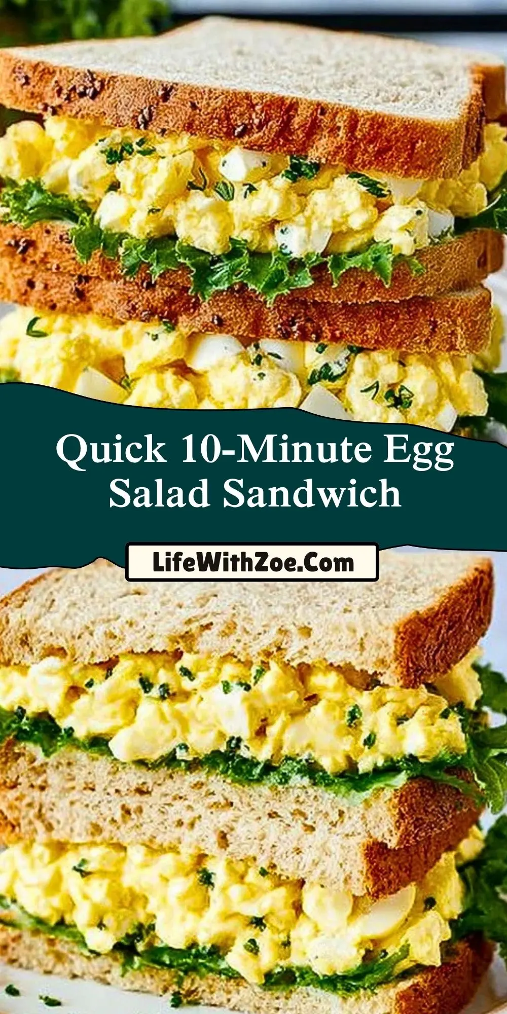 Quick 10-Minute Egg Salad Sandwich (2)