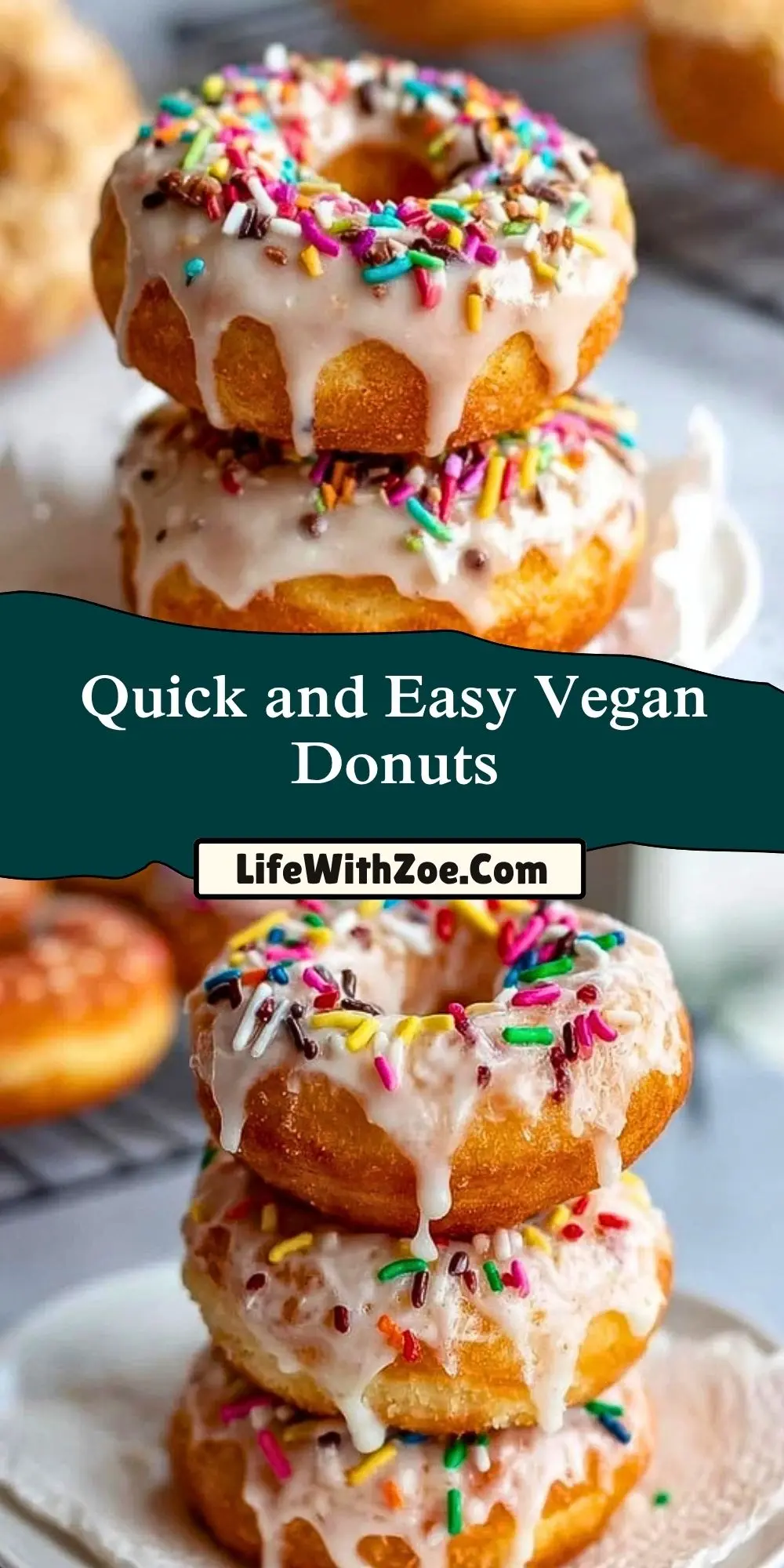 Quick and Easy Vegan Donuts (1)