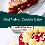 Red Velvet Cookie Cake (2)