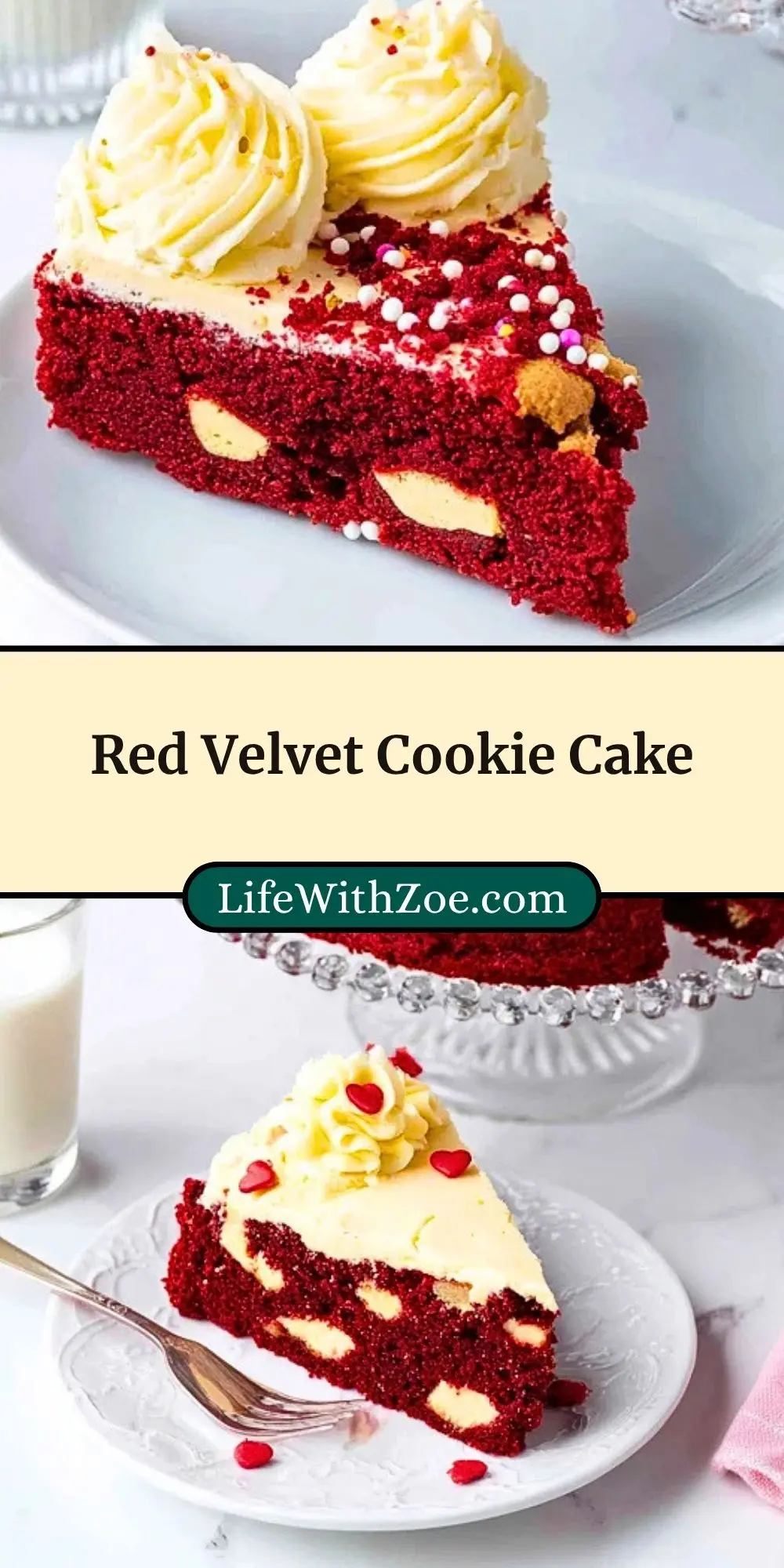 Red Velvet Cookie Cake (3)