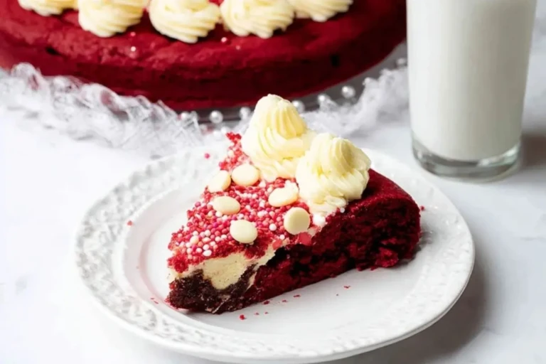 Red Velvet Cookie Cake
