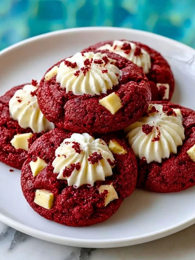 Red Velvet Cookies From Cake Mix Boxes Everyone Loves (1)