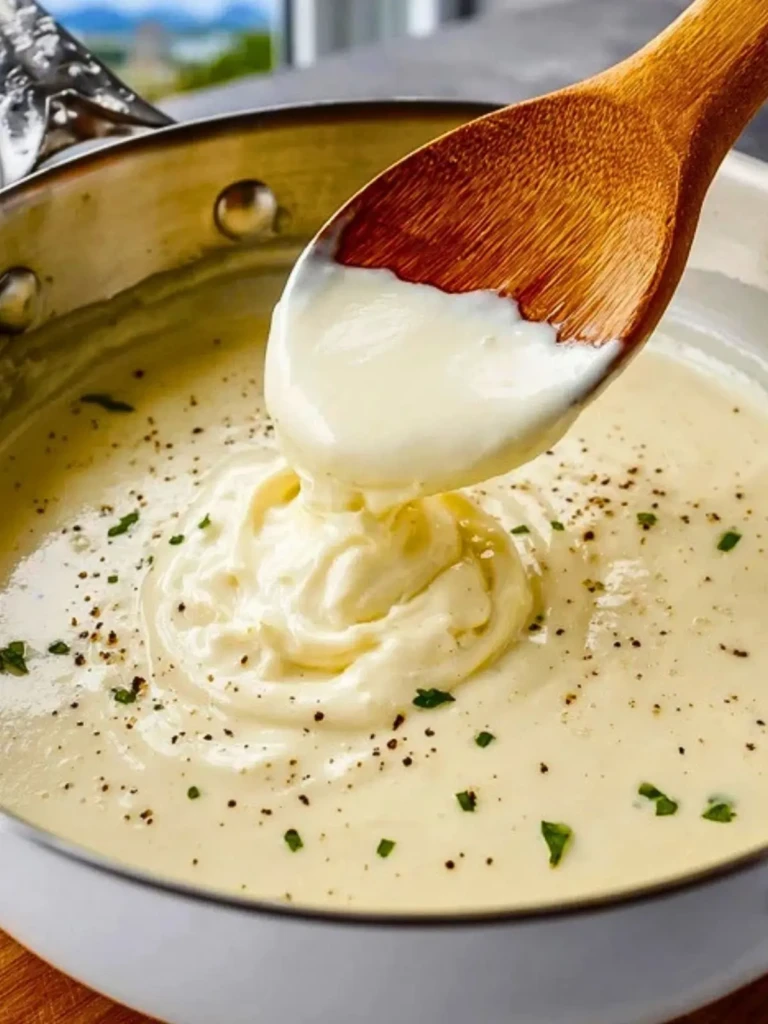 Rich and Creamy Homemade Alfredo Sauce (1)