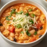 Slow Cooker Buffalo Chicken Chili