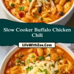 Slow Cooker Buffalo Chicken Chili (2)