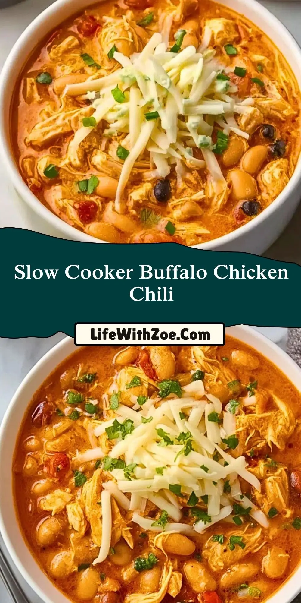 Slow Cooker Buffalo Chicken Chili (2)