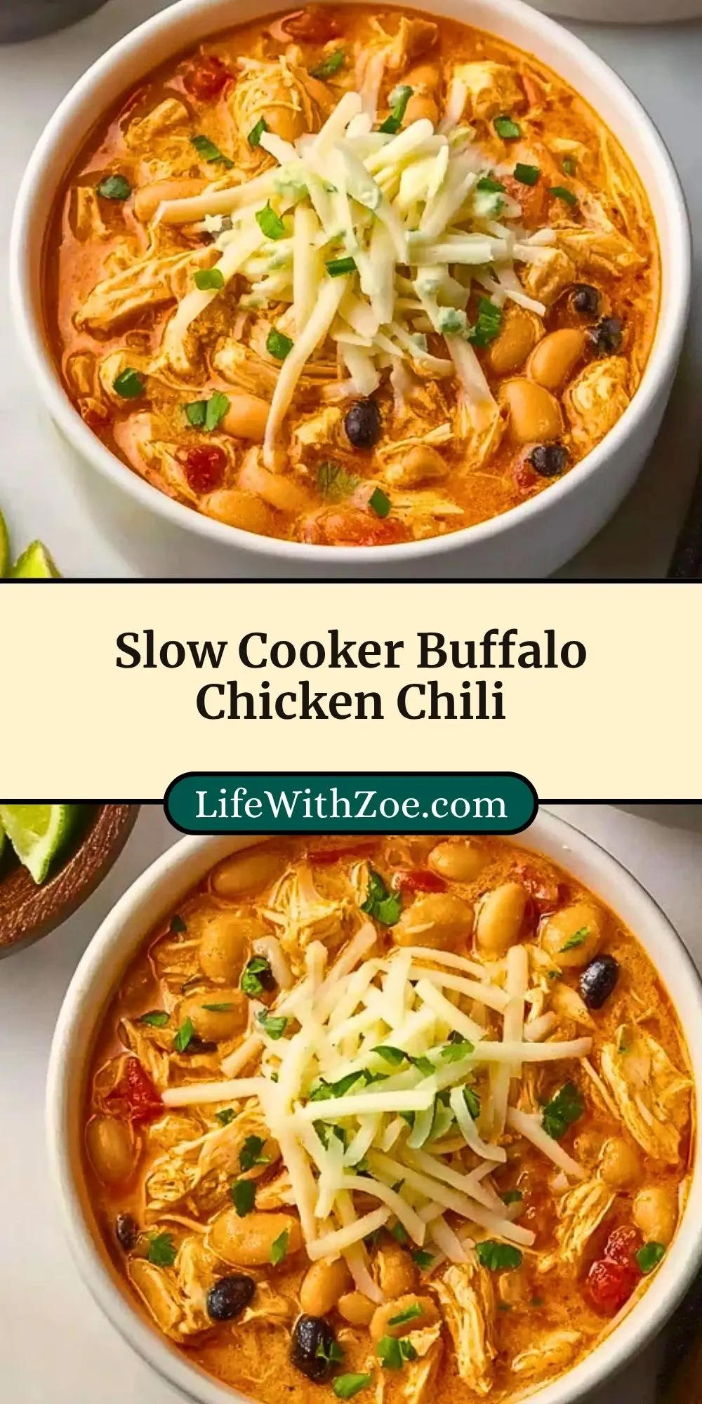 Slow Cooker Buffalo Chicken Chili (3)