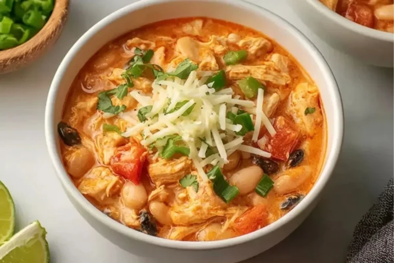Slow Cooker Buffalo Chicken Chili