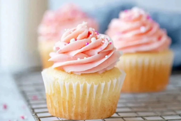 Small Batch Vanilla Cupcakes