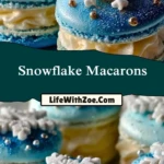 Snowflake Macarons (2)