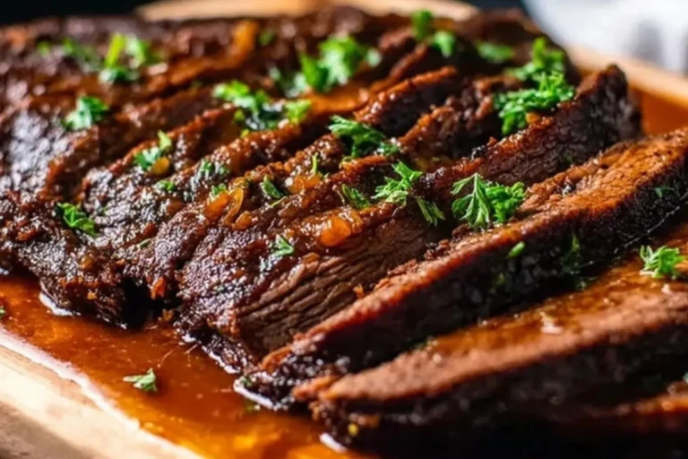 Tender Braised Beef Brisket