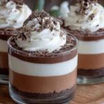 Triple Chocolate Mousse Cups