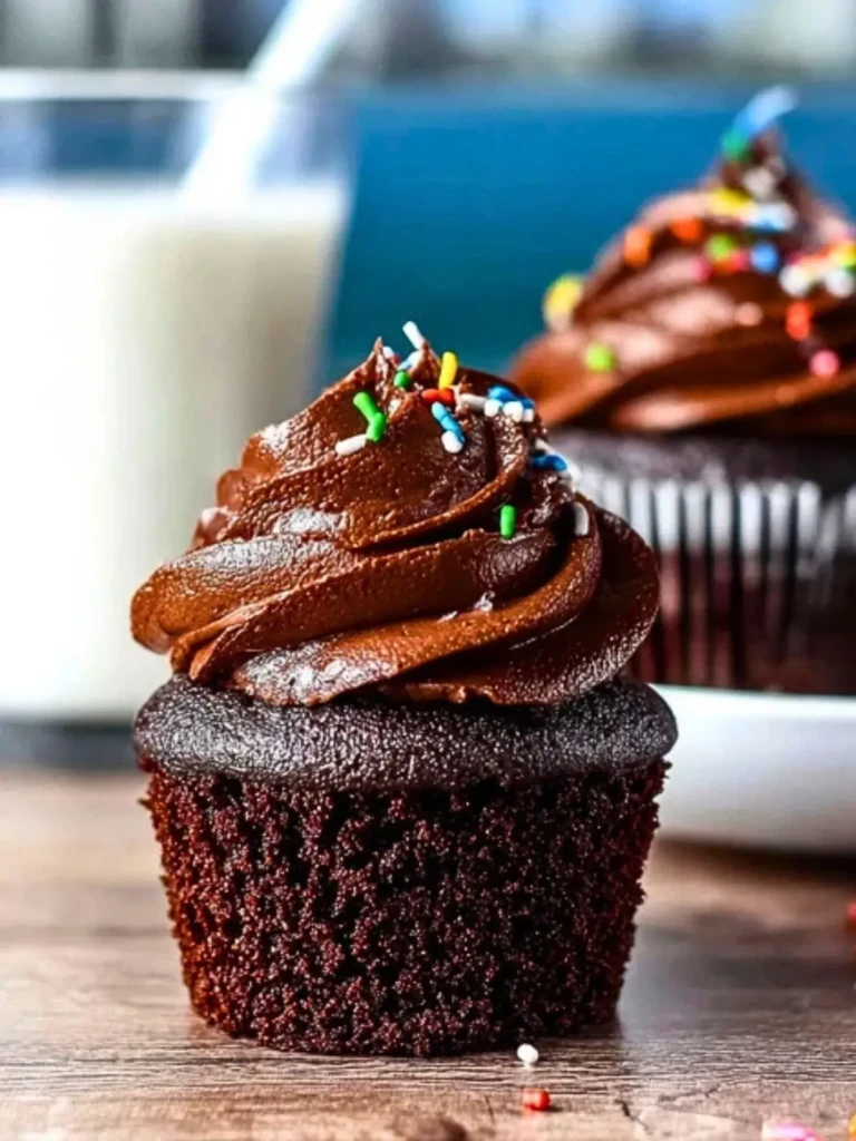 Ultimate Double Chocolate Cupcakes (1)